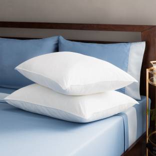 JDX Polyester Fibre Solid Sleeping Pillow Pack of 2