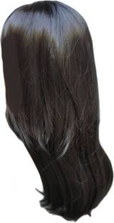 Alizz beautiful natural full hair extension for girls and women no bangs side parting Hair Extension