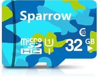 Sparrow SuperSD Ultra 95 mbps 32 GB MicroSD Card Class 10 95 MB/s  Memory Card Compatible with Computer, Mobile, Tablet