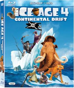 Ice Age 4: Continental Drift (Blu-ray + DVD)