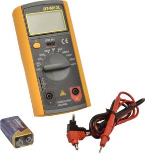 Mult-Equip CHY DT-6013L Digital Multimeter 3 1/2 digits 1999 counts capacitance meter special capacitance meter high precision full protection from burning with Zero Adjustment Microfarad Nanofarad Picofarad capacitor Measure Digital Multimeter