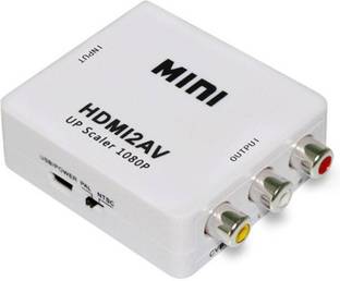 VIBOTON TV-out Cable MINI HDMI2AV UP Scaler 1080P HD Video Converter