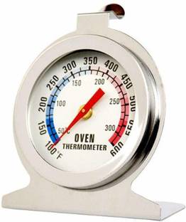 SYGA Kitchen Oven Thermometer Stainless Steel Monitoring Cooking Thermometer Thermometer with Fork Kitchen Thermometer