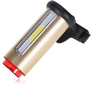 शिवेक्सिम Waterproof 360 Degree USB Bike Tail LED Warning LED रियर ब्रेक लाइट