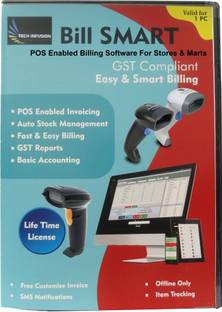 Bill Smart Billing Software with POS Enabled Feature For Stores & Marts