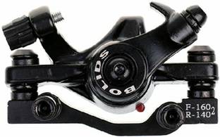 FASTPED Imported Bolids Front/ Rear Disc Brake MTB Mountain Bicycle Bike Mechanical Caliper Aluminum Alloy 8.5*5*4cm Cycling Accessories Brakes For Bike Black Bicycle Brake Disk