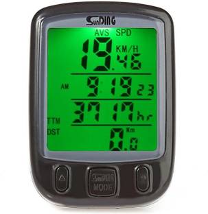 Sunding SD - 563 A 27 Function Back Light Big Lcd Screen Waterproof Wired Cyclocomputer