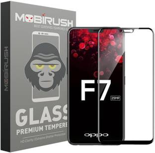 MOBIRUSH Edge To Edge Tempered Glass for OPPO F7