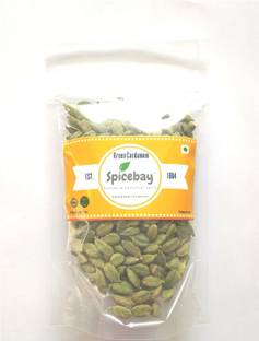 spicebay Green Cardamom-100g (Elachi) Premium Quality - Highly Aromatic (1 Pack of 100G)