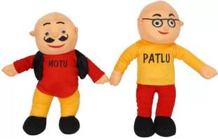 Balaji Motu Patlu Soft Plush Toy Premium Quality  - 33 cm
