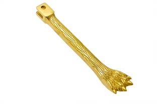 Golden Fox BRASS LION FEET SIDE STAND (for UC MODEL AFTER 2010 MODEL) Bike Side Stand Bike Side Stand