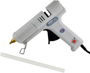 FADMAN MAX / CROWN 150 W 150 WATT HEAVY PERFORMANCE BEST QUALITY IN GLUE GUNS WITH PREMIUM 1 TRANSPARENT HOT ADHESIVE GLUE STICKS Adjustable Temperature Corded Glue Gun