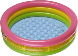 NHR Inflatable 3 feet Kid’s Swimming Pool/ Water Pool/ Kiddie Pool / Bath tub- Multicolor Inflatable Swimming Pool