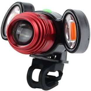 TUHI Bicycle Zoom-able Feature 4 Mode LED Bicycle Headlight Focus Light LED Front Light