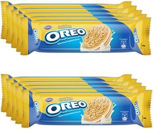 OREO Golden Vanilla Flavored Biscuits Cream Sandwich Biscuit