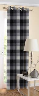 AIRWILL 214 cm (7 ft) Cotton Door Curtain Single Curtain
