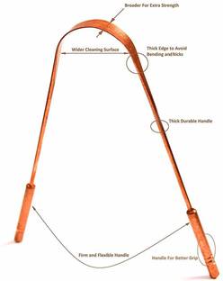 lexus Copper Tongue Cleaner