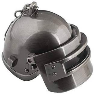 MGP FASHION PUBG Level 3 Game Playerunknown's Battlegrounds Special-Forces Helmet Metallic Grey Keyring Key Chain