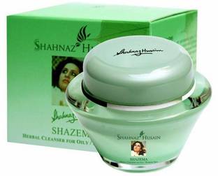 Shahnaz Husain Shazema Plus - Herbal Cleanser For Oily/Problem Skin(Sky Blue_40gms) Face Wash