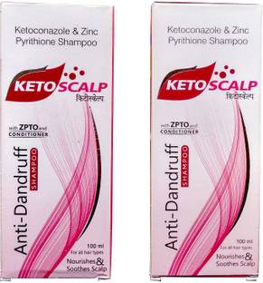 Leeford Ketoscalp Anti-Dandruff Shampoo (100 ml X Pack of 2 )