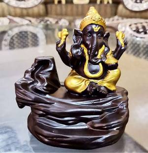 JOT Ganesh Reverse Waterfall Decorative Showpiece  -  9.5 cm