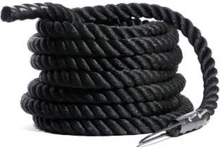 IRIS 25 mm Black Poly Dac Gym 7 meter Battle Rope