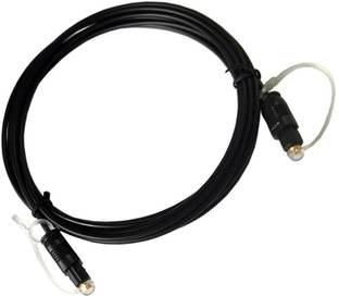 spincart Fiber Optical Cable 1.5 m Digital Optical Audio Cable - Toslink Cable Fiber Optic Cable for TV Home Theater Gaming Console