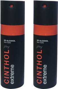 CINTHOL EXTREME (PACK OF 2) Deodorant Spray  -  For Men & Women