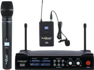Studiomaster Xr 80hl Uhf 1 Hand 1 Collar Professional Microphone Studiomaster Flipkart Com