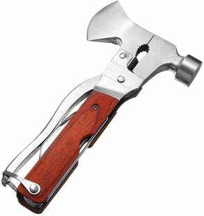 Swiss Gear 10 IN 1 Hammer Multi Functional Hammer Axe Hand Tool Kit Plier Knife Multi Utility Plier