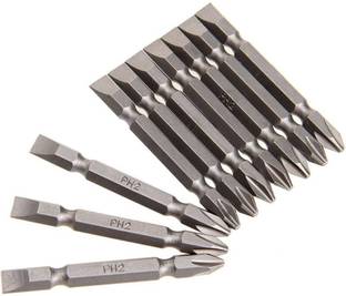 Inditrust 10pc PH2 bit Screw Driver Magnetic bit type ++ Length 150mm कॉम्बिनेशन स्क्रूड्राइवर सेट
