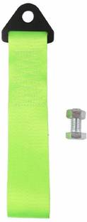 Futurekart 2 Tons Racing Car Tow Towing Strap for Front Bumper Hook Truck (Green) 0.2 m Towing Cable