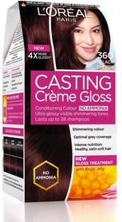 L'Oréal Paris Paris Casting Creme Gloss, Black Cherry 360, 87.5g+72ml , Black Cherry