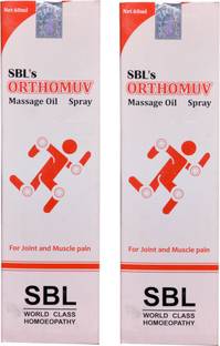 SBL ORTHOMUV MASSAGE OIL SPRAY-FOR JOINTS & MUSCLE PAIN(PACK OF 2)