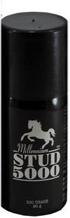 STUD 5000 MILLENNIUM 20GM SPRAY( PACK OF 1) Deodorant Spray  -  For Men