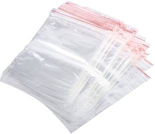 iShine Zip Lock Slider Storage Bags Travel Food Fresh Seal Pouch - Pack Of 100 Piece (5 X 7 Inch) Plastic Storage Pouch
