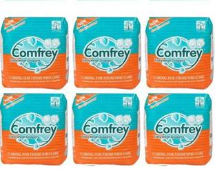 Comfrey Pant Style Easywear Diaper Pants for Unisex (X-Large) 10 Pcs/Pack, Size - 35 inches - 47 inches (Pack of 6) Adult Diapers - XL