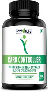 Simply Nutra Carb Controller Pure White Kidney Bean Extract 600 mg 60 veg Capsules (1)