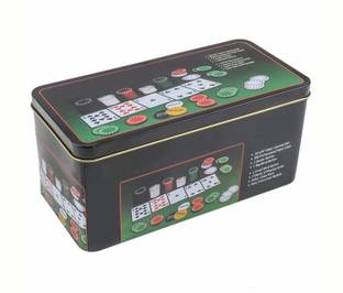 ClickUS Poker Set Casino Game - 200 Poker Chips Party & Fun Board Game