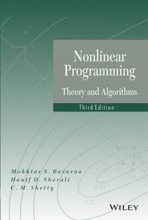 Nonlinear Programming: Theory and Algorithms, Third Edition