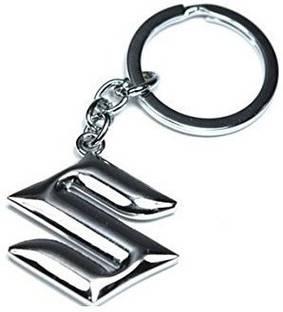 SUZUKI Silver Plated Keyrings & Keychains Key Chain