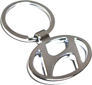 Hyundai Metal car Key Chain  (Silver) Key Chain