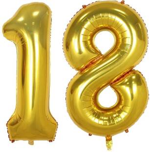 18'' Helium Balloon " 18 BIRTHDAY"