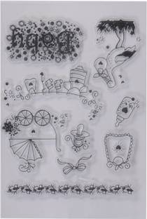 Pony Clear Rubber Stamp, Used in Textile & Block Printing, Card & Scrap Booking Making (Baby)
