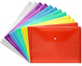 DIY Crafts Waterproof Bag for A4 Size Documents with Snap Closure