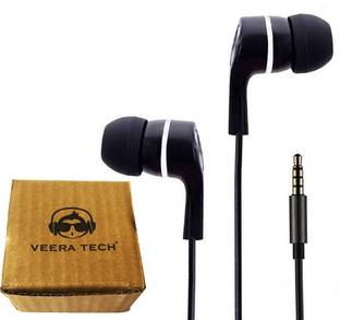 Veera tech Headset Accessory Combo for VT-boom Vivo V3, Sony Xperia XA Ultra Dual, Samsung Galaxy S7 Edge, Lenovo Vibe K5, Moto E3 Power, Panasonic P75, Samsung Galaxy J5 Prime, Moto G4 Plus, Oppo F1, Samsung Galaxy J5 2016, Samsung Galaxy On5 Pro, Oppo Neo 7, Vivo Y21, Xiaomi Mi Max Prime, HTC Desire 10 Pro, Samsung Galaxy J2 (2015), Vivo Y55S, Oppo Neo 5 Dual, Vivo Y21L, Samsung Galaxy A8 Earphones Original Like Headsets In-Ear Headphone Hands-free With Mic, 3.5mm Jack