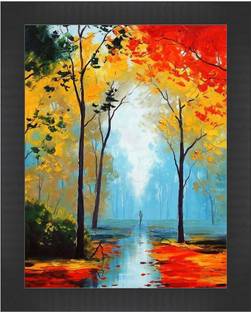 PERFECT Natural art Canvas 13.5 inch x 10.5 inch Painting