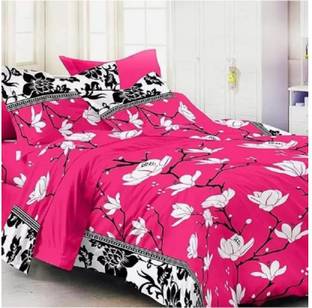 Kaviom 158 TC Polycotton Double 3D Printed Flat Bedsheet