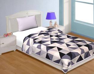Sanwariya Emporium Geometric Single Dohar for  Mild Winter