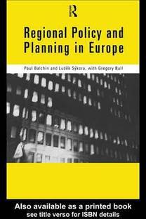 Regional Policy and Planning in Europe
